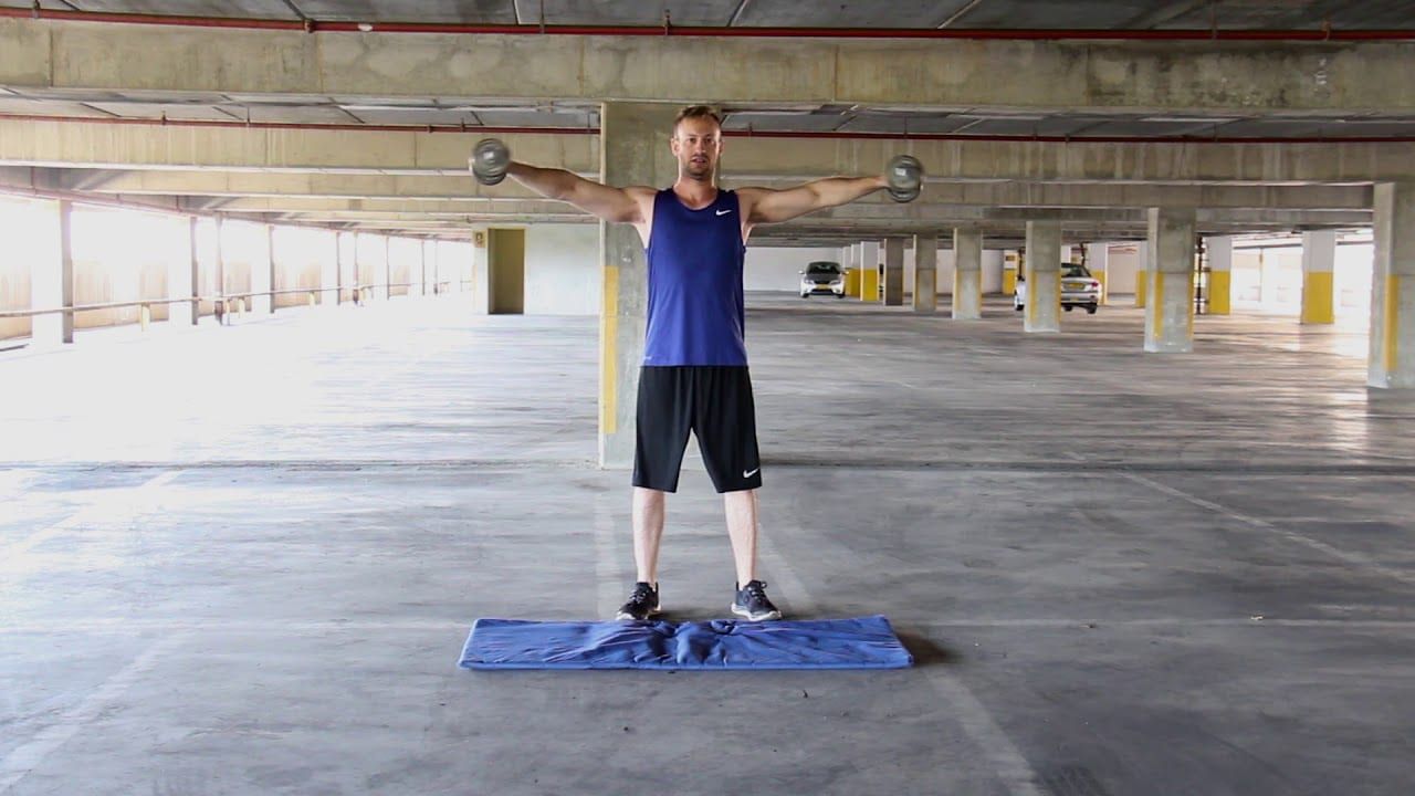 פשיטת מרפק ידיים בגובה כתף – Side Triceps Extension